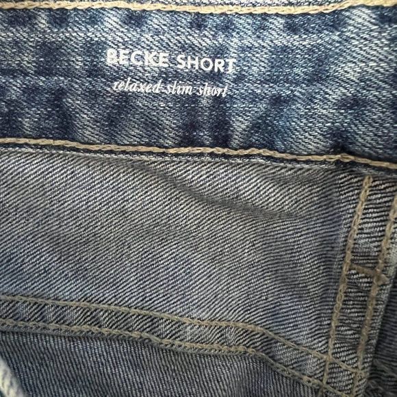 NWOT ADRIANO GOLDSCHMIED Becke Cutoff Denim Shorts, (Size 32) - Picture 8 of 12